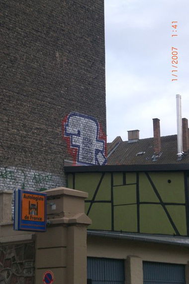 Graffiti Bombing in Strasbourg - Photo by strasbourgraffiti - 7, bombing, strasbourg (2007)