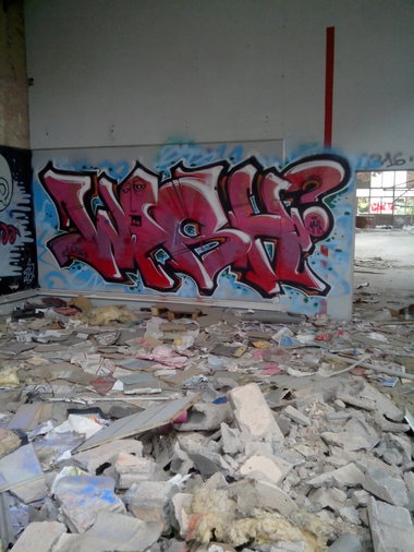 Graffiti Wall in Schiltigheim - Photo by strasbourgraffiti - Wash, MMA, graffiti (2013)