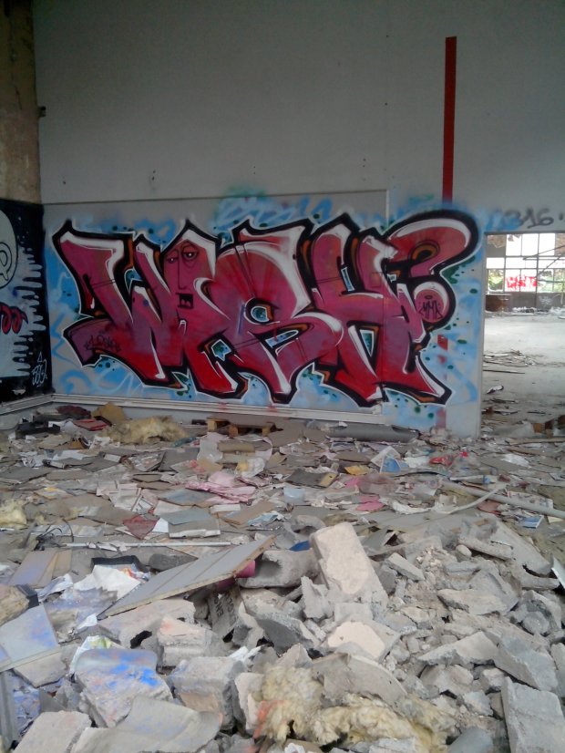 Graffiti Wall in Schiltigheim - Photo by strasbourgraffiti - Wash, MMA, graffiti (2013)