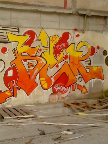 Graffiti Wall in Schiltigheim - Photo by strasbourgraffiti - SCR, strasbourg, france (2013)