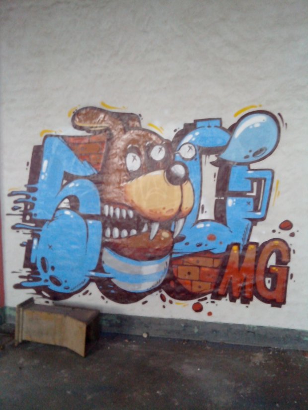 Graffiti Wall in Schiltigheim - Photo by strasbourgraffiti - Stom500, Strasbourg, france (2014)