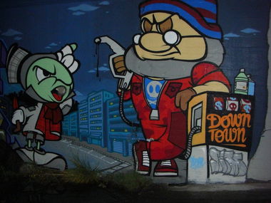 Graffiti Wall in Strasbourg - Photo by strasbourgraffiti - DownTown, Wise, strasbourg