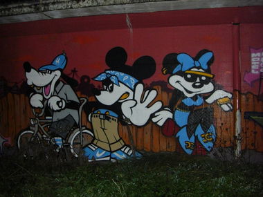 Graffiti Wall in Strasbourg - Photo by strasbourgraffiti - jaek, france, graffiti