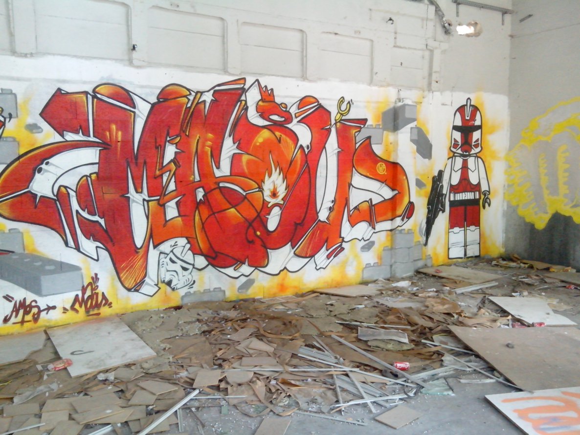 Graffiti Wall - Photo by strasbourgraffiti (2013)