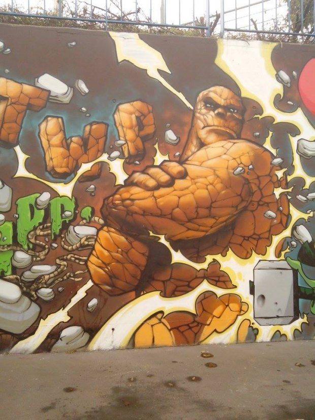 Graffiti Wall - Photo by strasbourgraffiti - strasbourg, graffiti, streetart (2013)