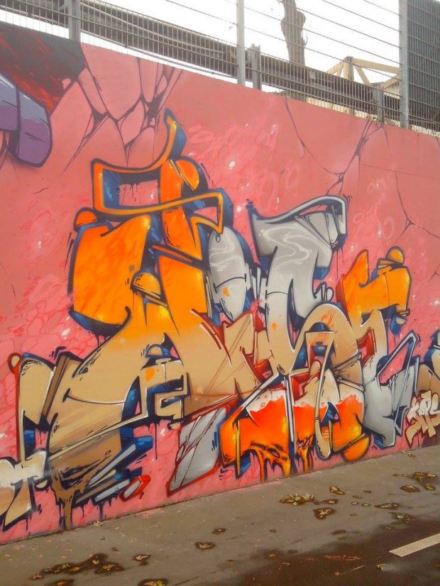 Graffiti Wall - Photo by strasbourgraffiti - Wise, strasbourg, graffiti (2013)