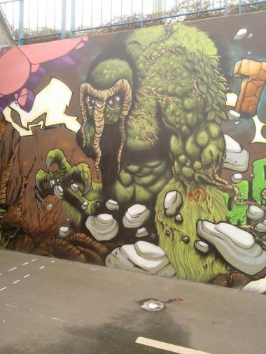 Graffiti Wall - Photo by strasbourgraffiti - strasbourg, art, graffiti (2013)