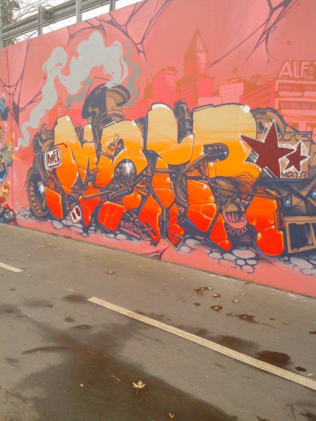 Graffiti Wall - Photo by strasbourgraffiti - strasbourg, matr, graffiti (2013)