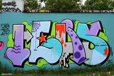 Graffiti Wall - Photo by strasbourgraffiti - Helas, strasbourg, france