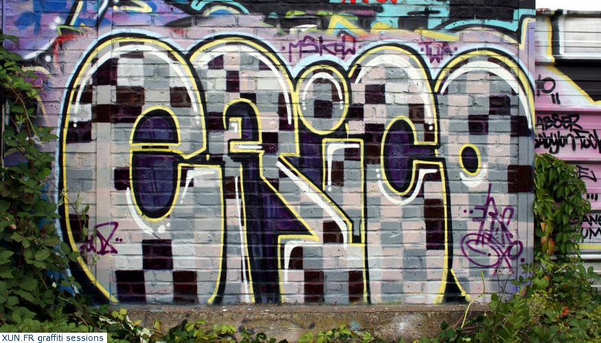 Graffiti Wall - Photo by strasbourgraffiti - Erico, strasbourg, graffiti (2008)