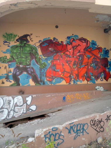 Graffiti Wall - Photo by strasbourgraffiti - Witch, Wise, strasbourg (2014)