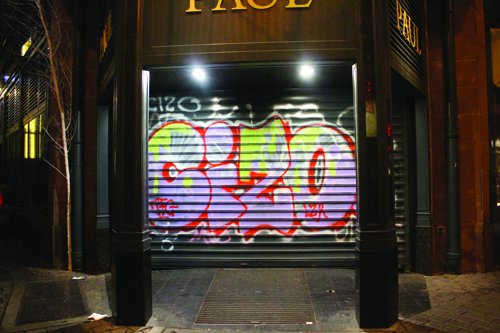 Graffiti Bombing in Strasbourg - Photo by strasbourgraffiti - cizo, lzr, strasbourg