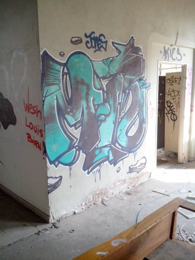 Graffiti Wall in Schiltigheim - Photo by strasbourgraffiti - mto, jones, graffiti (2014)
