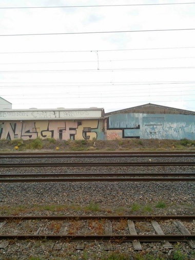 Graffiti Bombing in Mundolsheim Cedex - Photo by strasbourgraffiti - Nsg, tfg, 7
