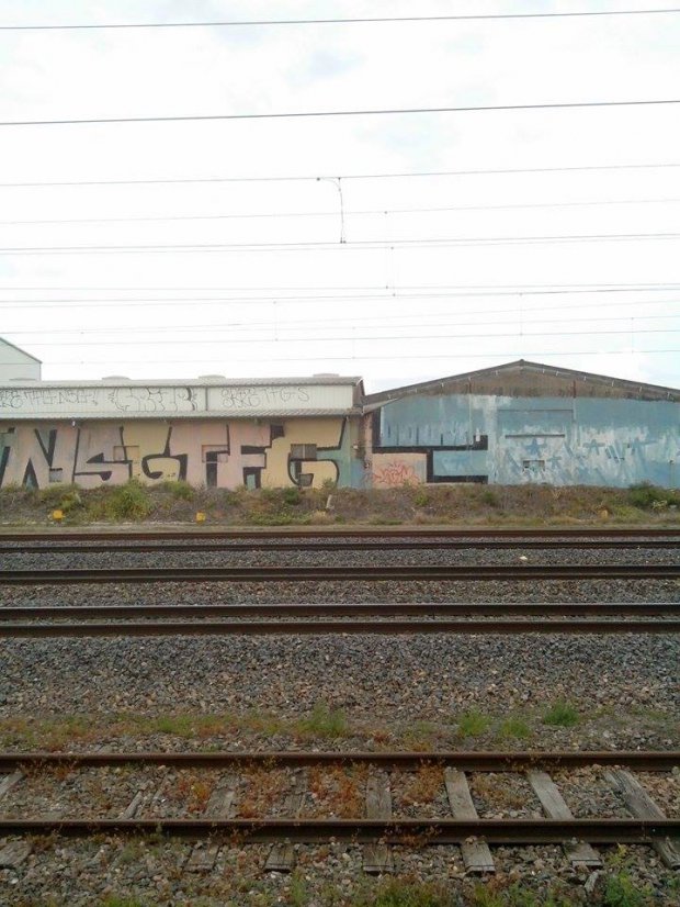 Graffiti Bombing in Mundolsheim Cedex - Photo by strasbourgraffiti - Nsg, tfg, 7