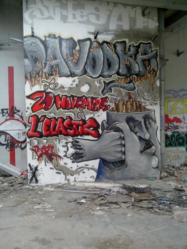 Graffiti Wall in Schiltigheim - Photo by strasbourgraffiti - davodka, mma, strasbourg (2013)