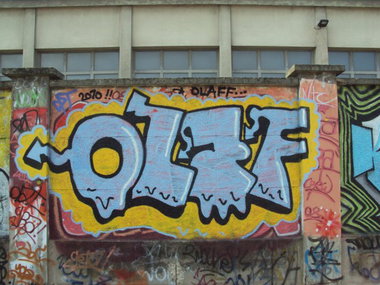 Graffiti Wall - Photo by strasbourgraffiti - olaf, ebc, graffiti (2010)