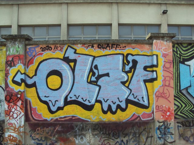 Graffiti Wall - Photo by strasbourgraffiti - olaf, ebc, graffiti (2010)
