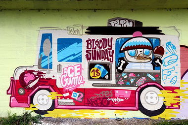 Graffiti Street Art - Photo by strasbourgraffiti - Ice, crime, plpn