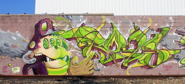 Graffiti Wall - Photo by strasbourgraffiti - roys32, stom500, strasbourg