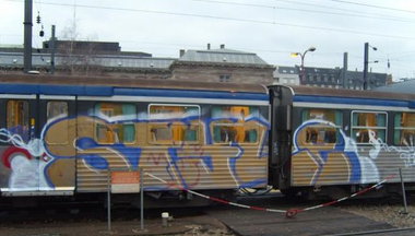 Graffiti Train - Photo by strasbourgraffiti - Style