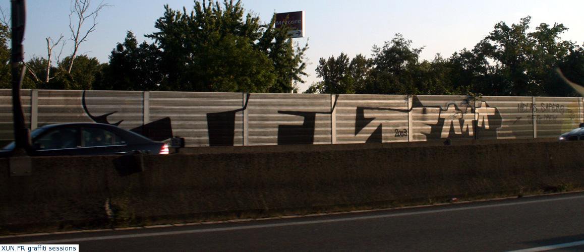 Graffiti Bombing - Photo by strasbourgraffiti - TFG, the, fatal