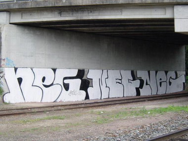 Graffiti Bombing - Photo by strasbourgraffiti - Negcrew, bombing, strasbourg