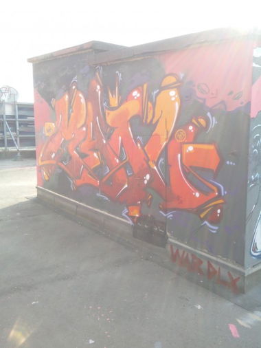 Graffiti Bombing in Schiltigheim - Photo by strasbourgraffiti - Maou, TBL (2014)