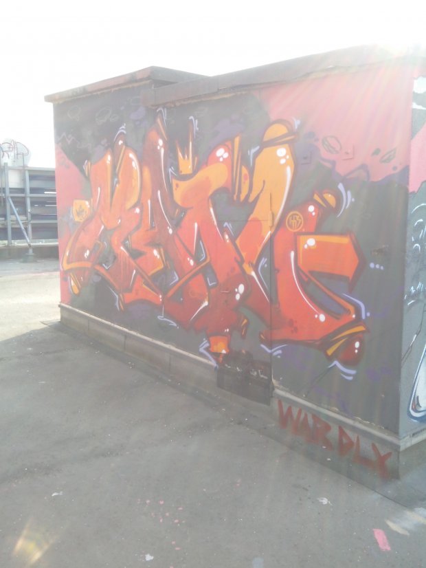 Graffiti Bombing in Schiltigheim - Photo by strasbourgraffiti - Maou, TBL (2014)