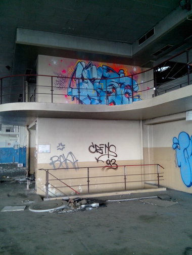 Graffiti Wall in Schiltigheim - Photo by strasbourgraffiti - wise, jpps, strasbourg (2014)