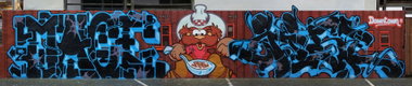 Graffiti Wall - Photo by strasbourgraffiti - mace, wise, jpps