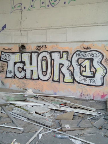 Graffiti Bombing in Schiltigheim - Photo by strasbourgraffiti