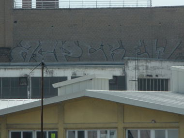 Graffiti Bombing in Strasbourg - Photo by strasbourgraffiti - acp, roof, bombing