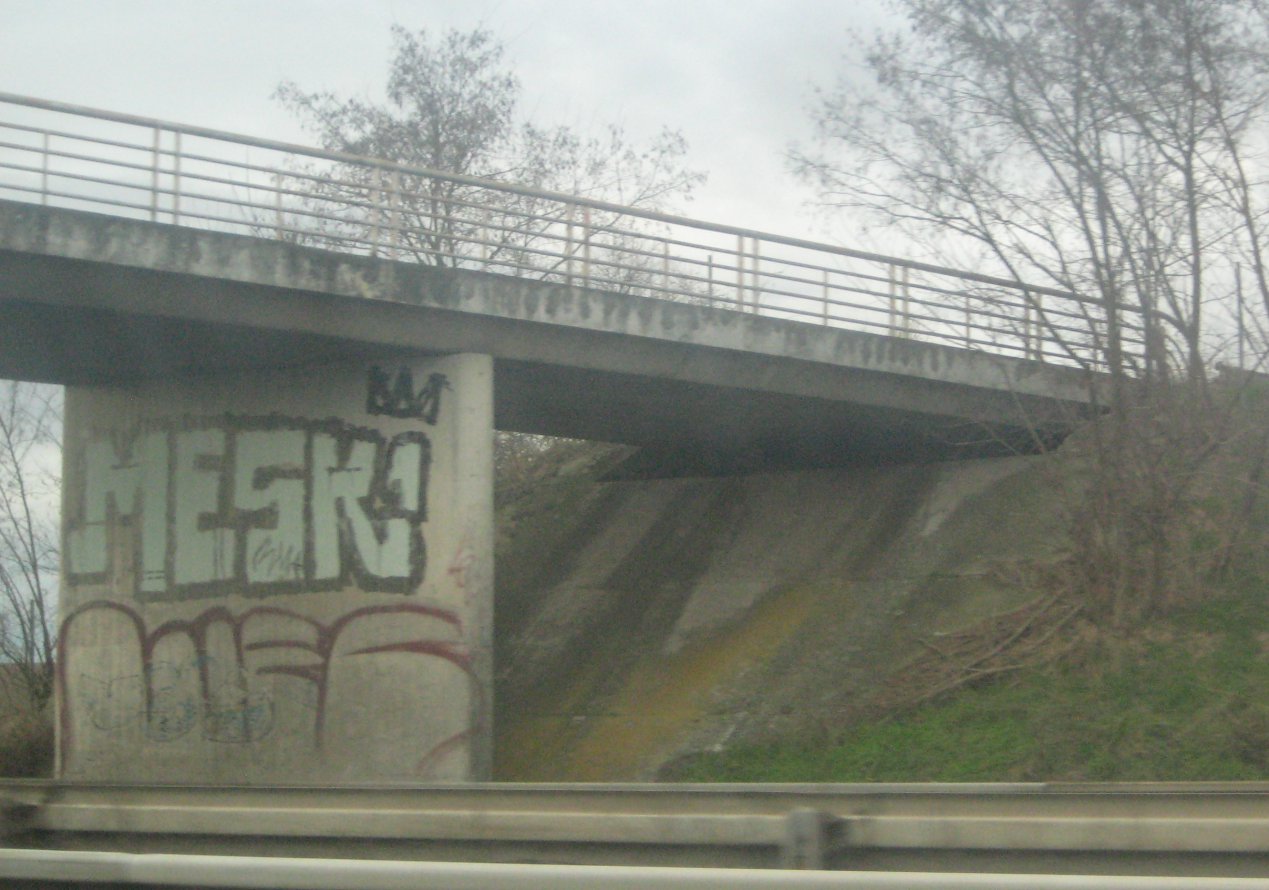 Graffiti Bombing - Photo by strasbourgraffiti - mesk1, web