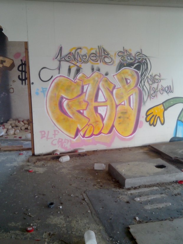 Graffiti Wall in Schiltigheim - Photo by strasbourgraffiti - GHB, strasbourg (2014)