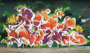 Graffiti Wall - Photo by strasbourgraffiti - Wise, jpps, strasbourg (2013)