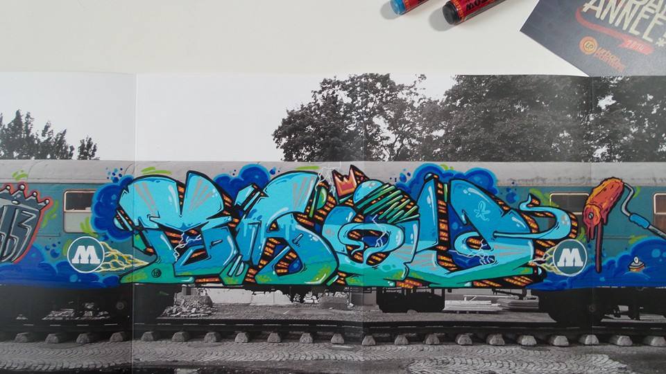 Graffiti Sketch - Photo by strasbourgraffiti - Maou, WRK