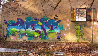 Graffiti Wall - Photo by strasbourgraffiti - Witsh, tbl, mto (2014)