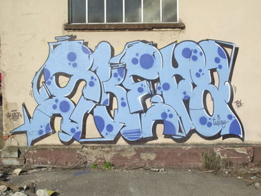 Graffiti Wall in Schiltigheim - Photo by strasbourgraffiti - skefa, tbl, mto (2014)
