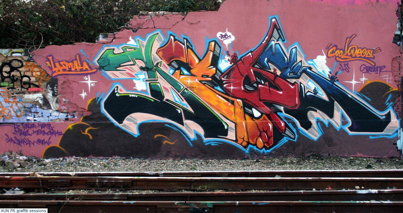 Graffiti Wall - Photo by strasbourgraffiti