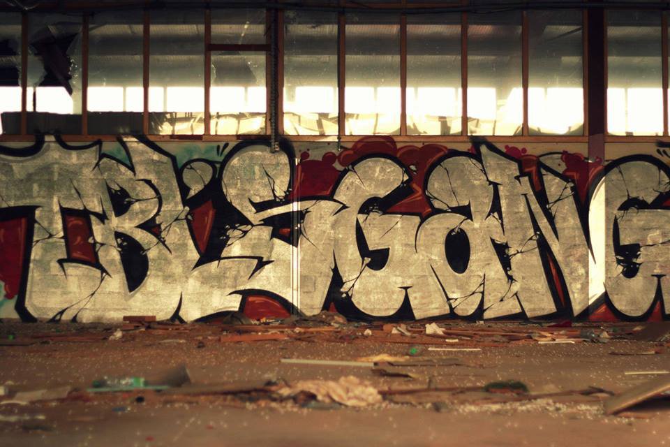 Graffiti Wall - Photo by strasbourgraffiti - TBL, gang, strasbourg (2014)
