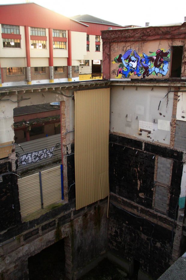 Graffiti Wall in Schiltigheim - Photo by strasbourgraffiti - Jones, mesk1, mma (2014)