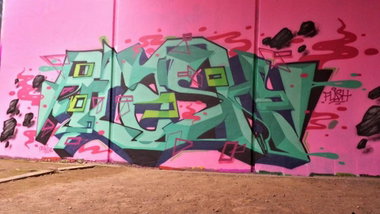 Graffiti Wall - Photo by strasbourgraffiti - flash, tbl, mto (2014)