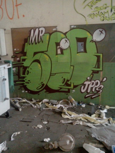 Graffiti Wall in Schiltigheim - Photo by strasbourgraffiti - Stom500, jpp's (2014)