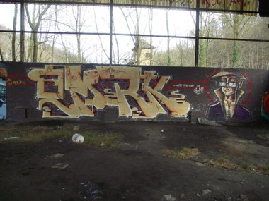 Graffiti Wall - Photo by strasbourgraffiti - tlb, mto, QMRK (2014)