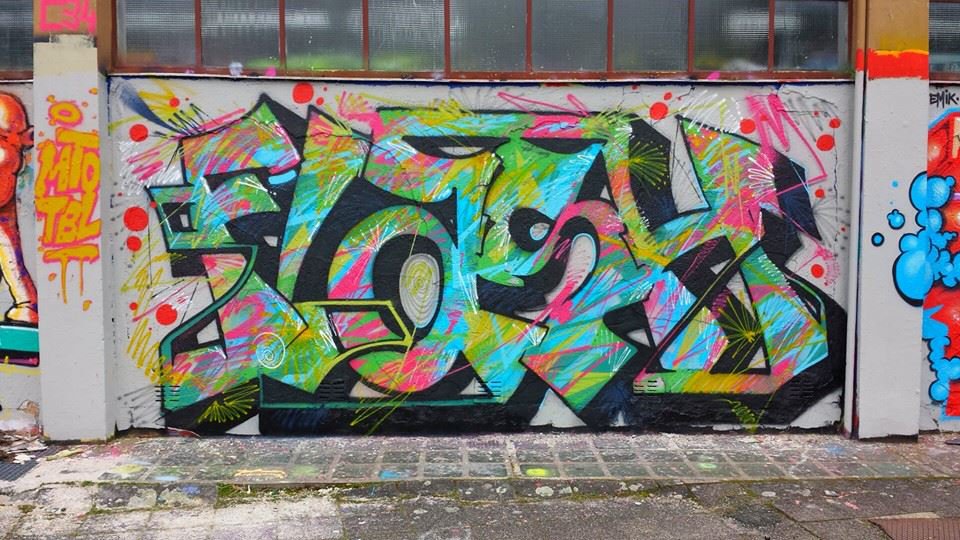Graffiti Wall - Photo by strasbourgraffiti - flash, tbl, mto (2014)