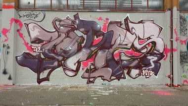 Graffiti Wall - Photo by strasbourgraffiti - jones, tbl, mto (2014)
