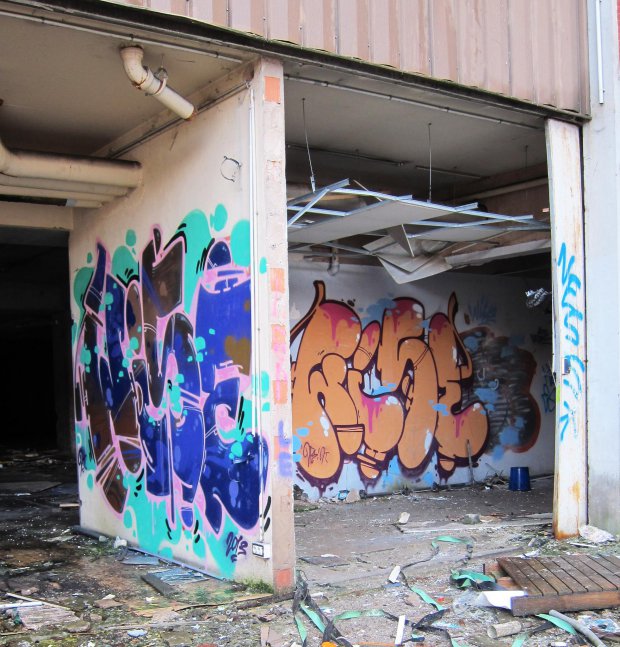 Graffiti Wall - Photo by strasbourgraffiti - Wise, jpp's, strasbourg (2014)