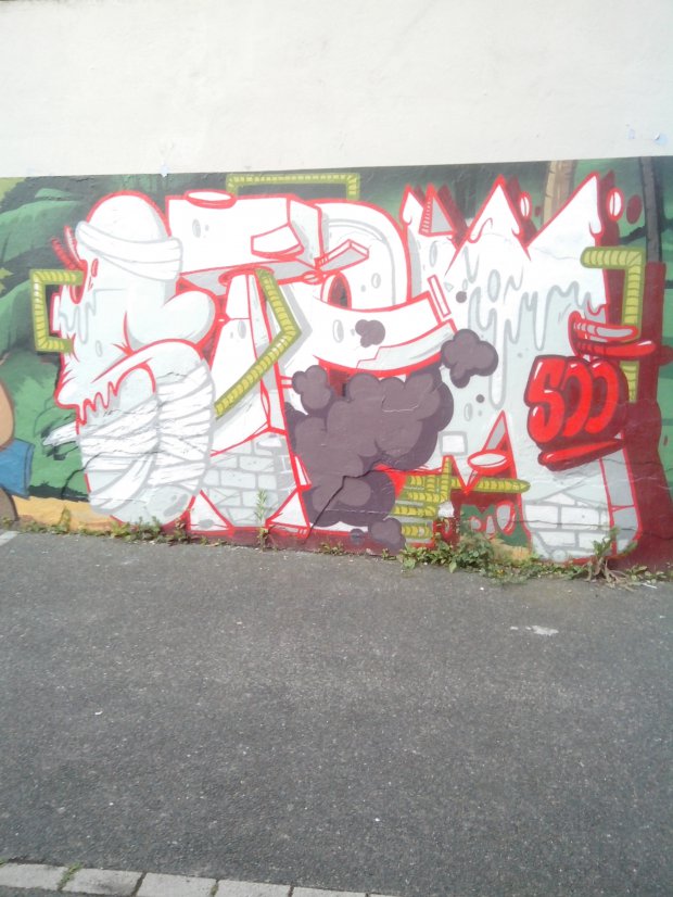 Graffiti Wall in Strasbourg - Photo by strasbourgraffiti - Stom500, jpp's, strasbourg (2013)