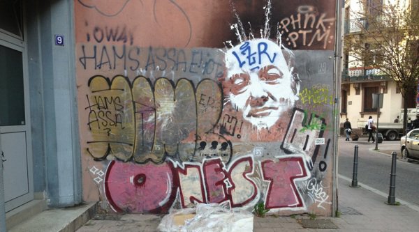 Graffiti Bombing - Photo by strasbourgraffiti - Hams, Onest, Lzr